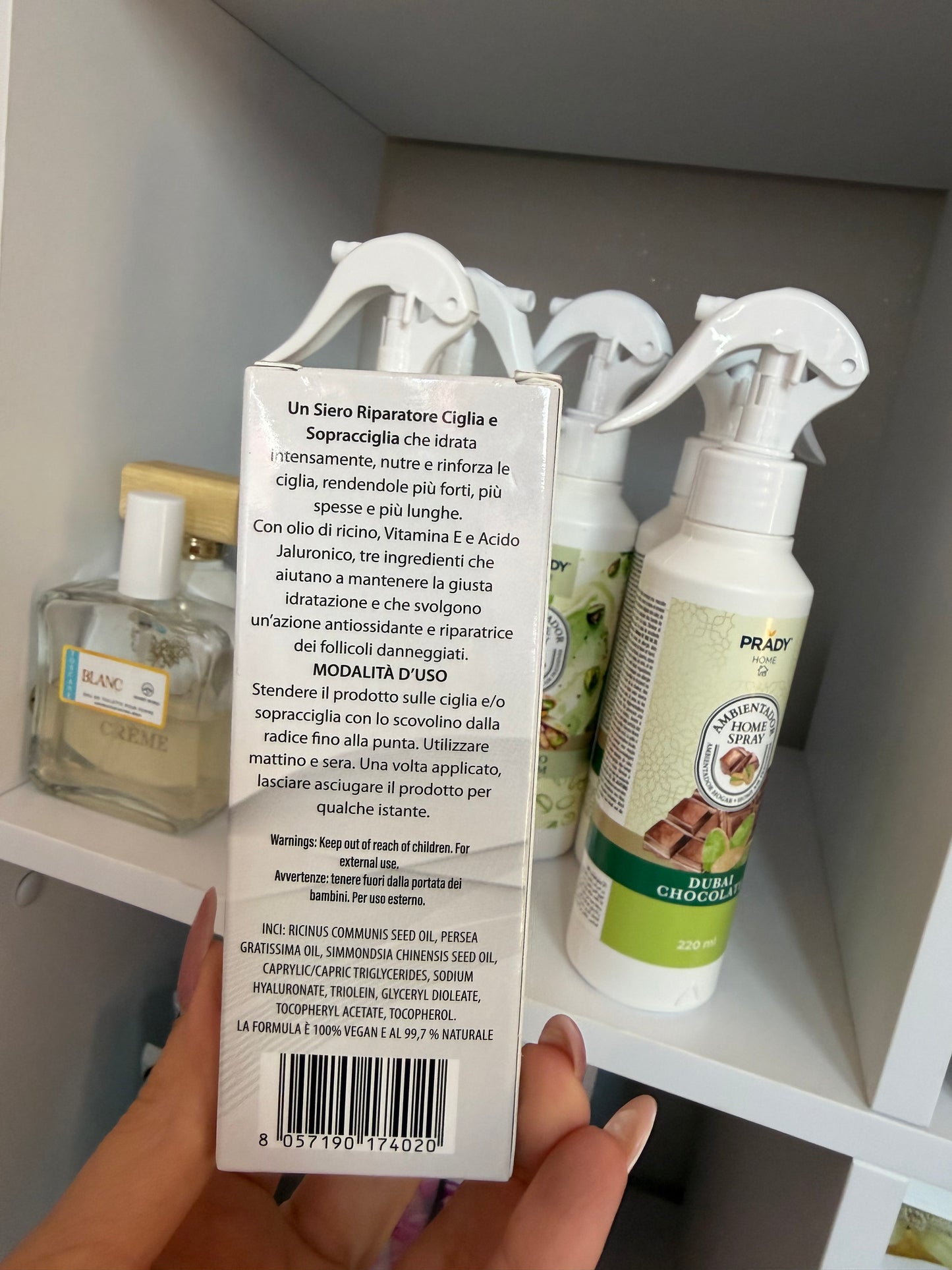 Siero Ciglia e Sopracciglia Rinforzante Volumizzante – Effetto Lungo & Folto