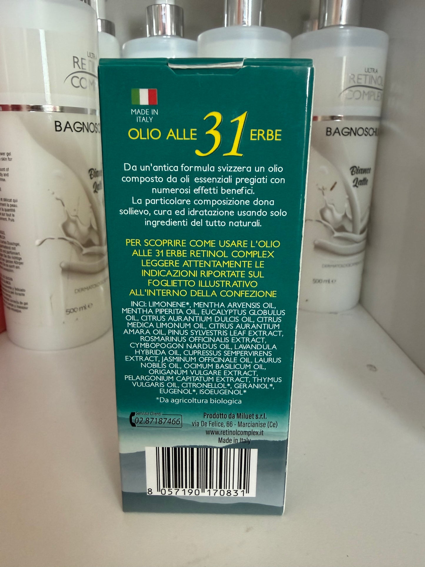 Olio alle 31 Erbe – Retinol Complex