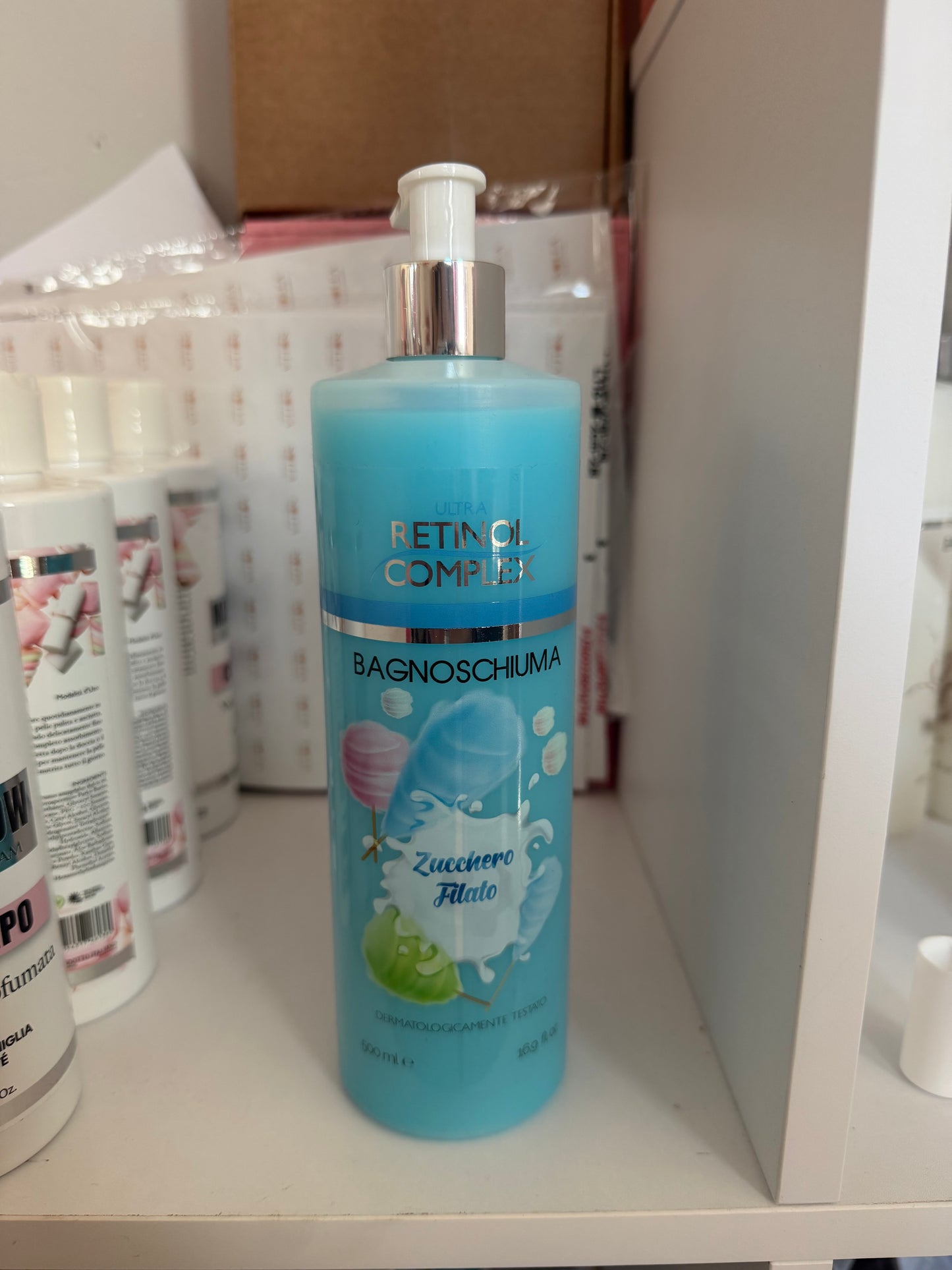 Bagnoschiuma Zucchero Filato – Ultra Retinol Complex 500ml