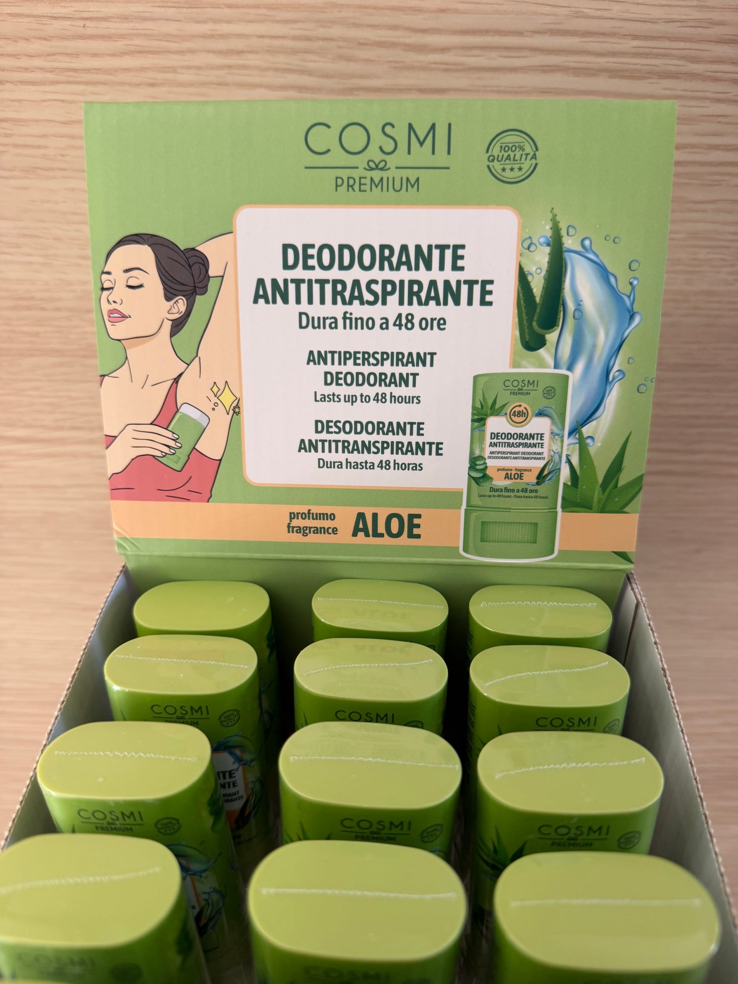 Deodorante Antitraspirante Aloe 48H