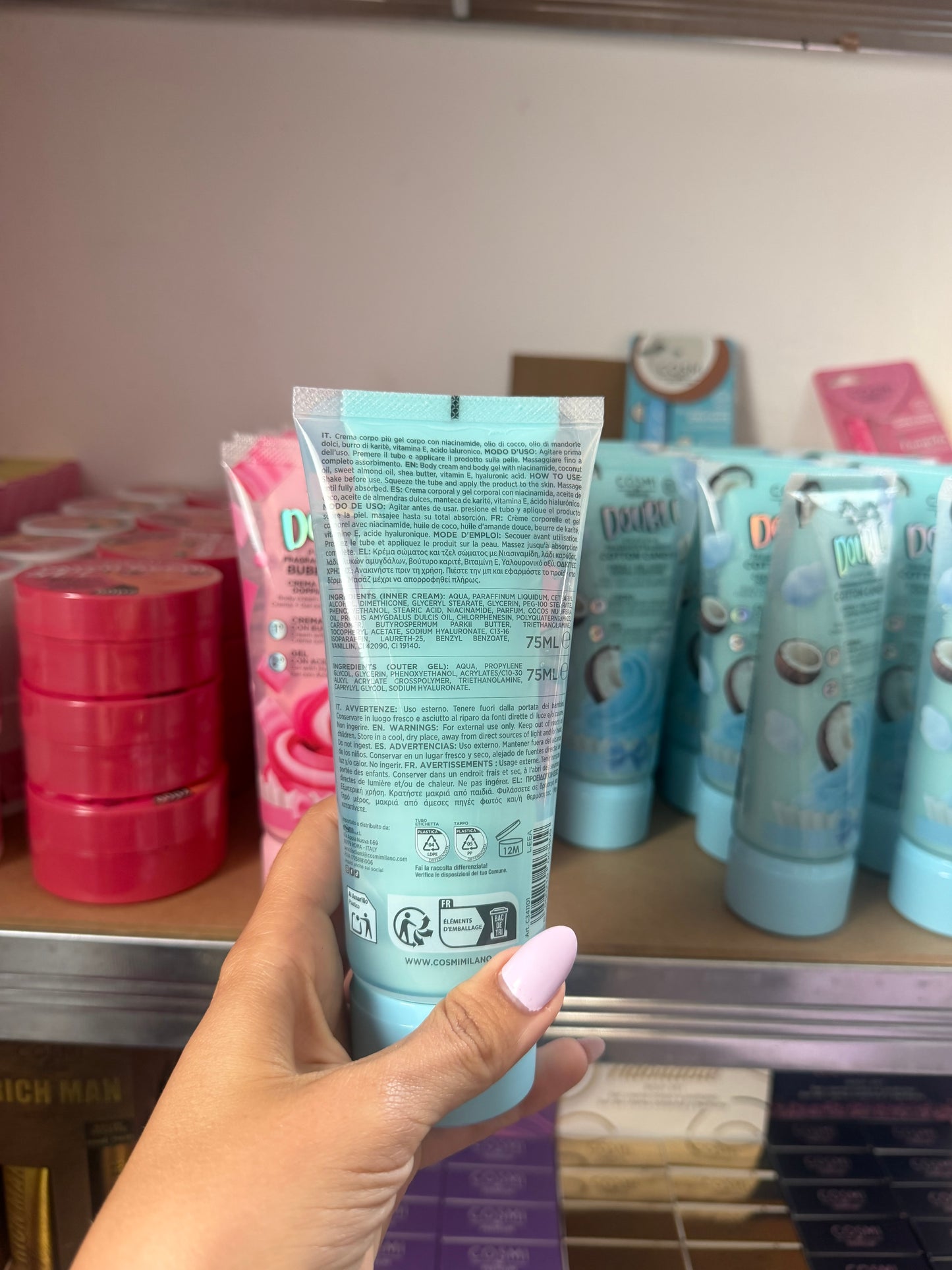 Double Cotton Candy – Crema + Gel Corpo 2 in 1