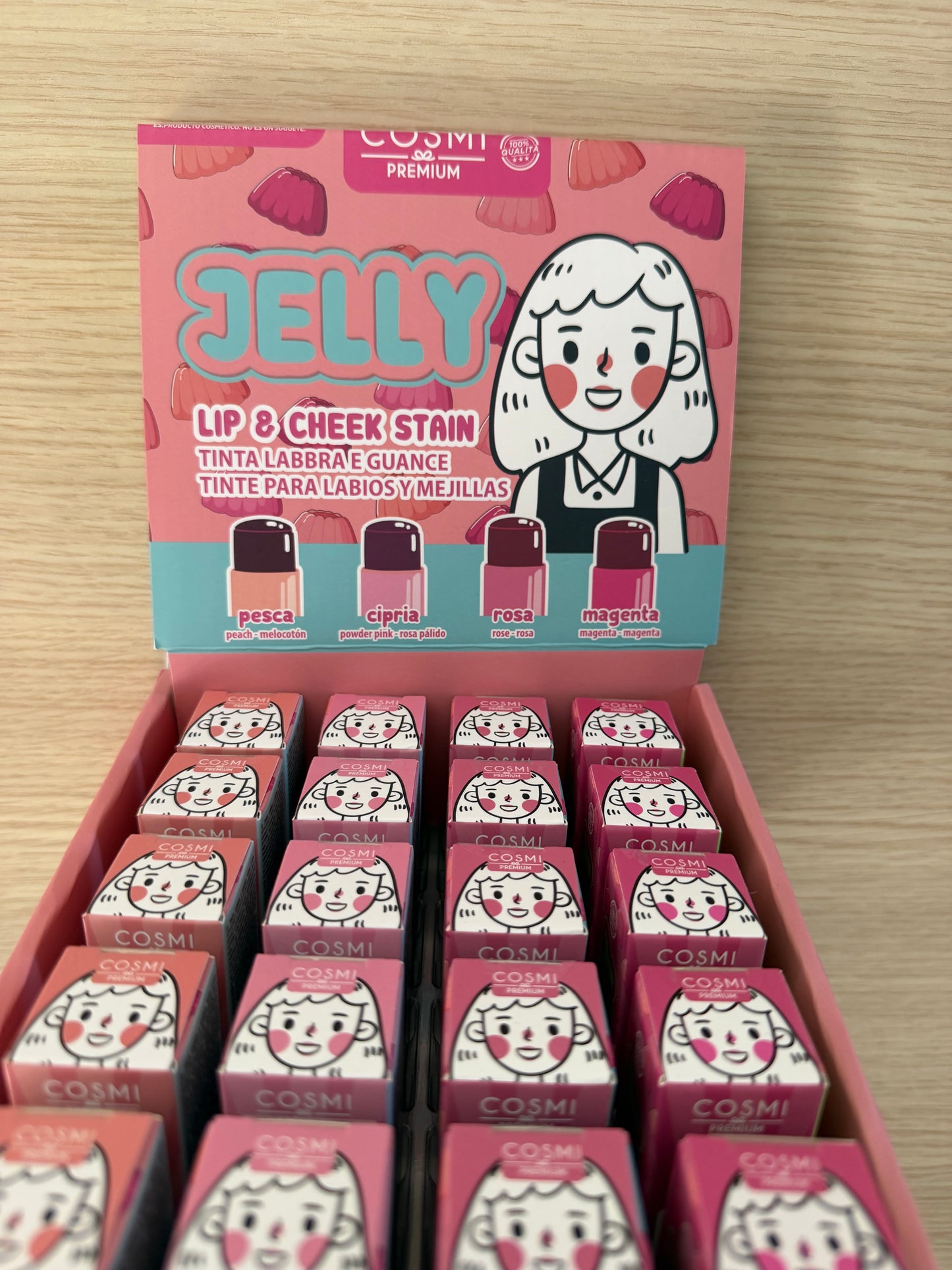 Jelly Lip & Cheek Stain – Tinta Labbra e Guance Effetto Naturale