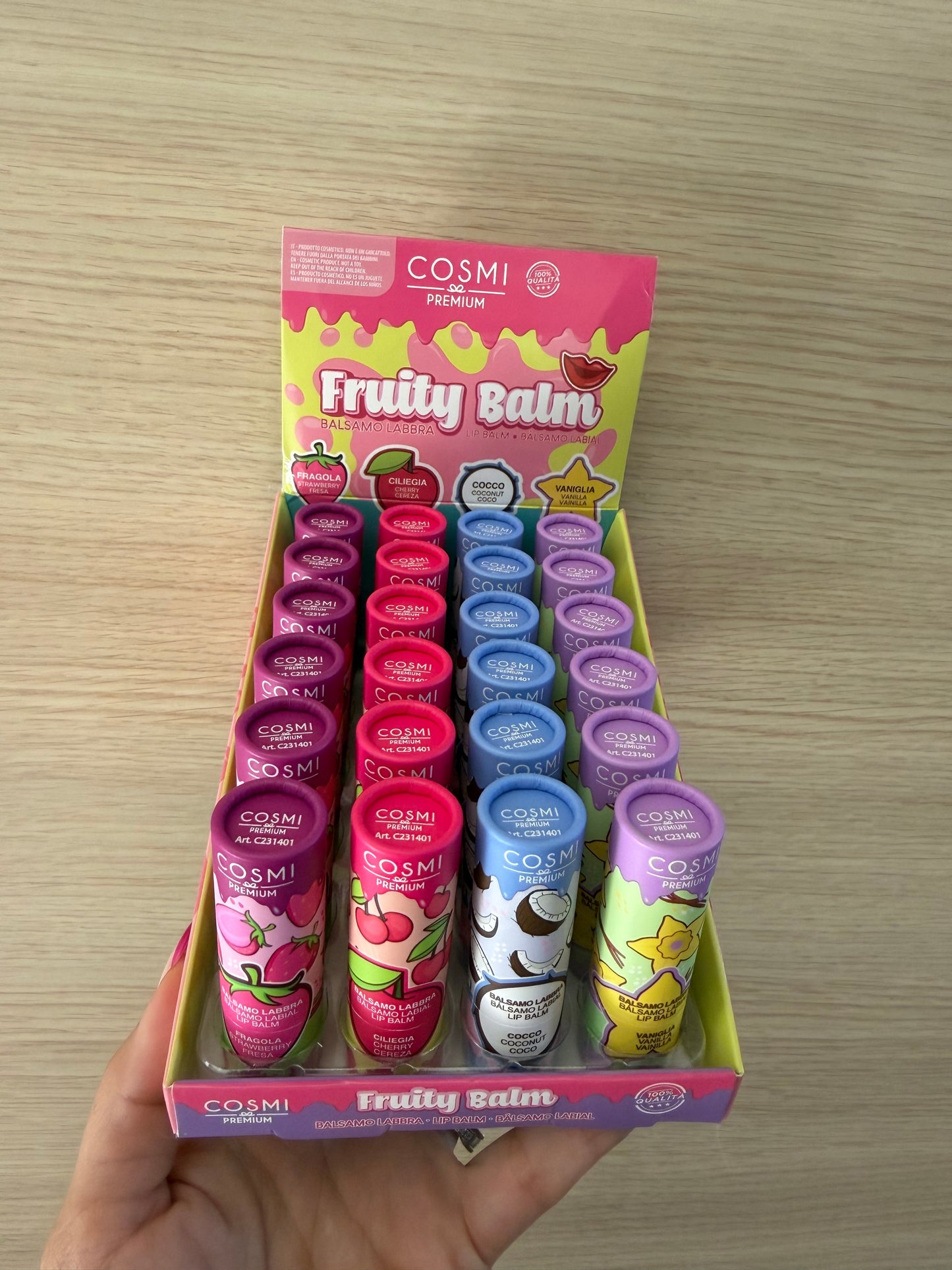 Fruity Balm – Balsamo Labbra Idratante Profumato