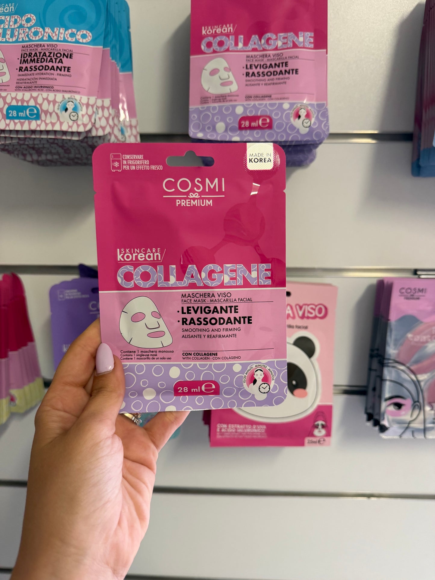 Maschera Viso al Collagene – Levigante & Rassodante