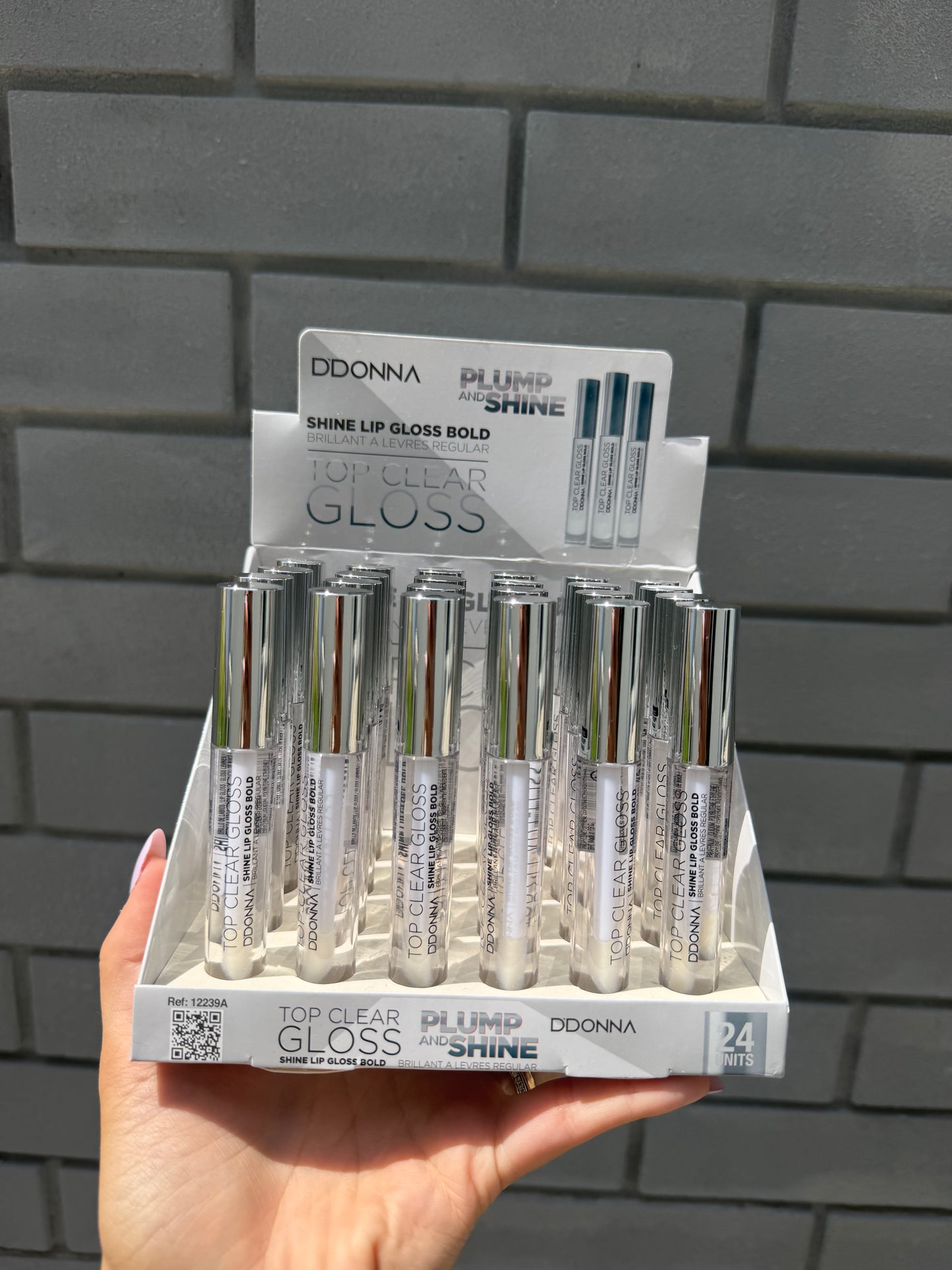 DDonna Top Clear Gloss Plump & Shine Effetto Lucido