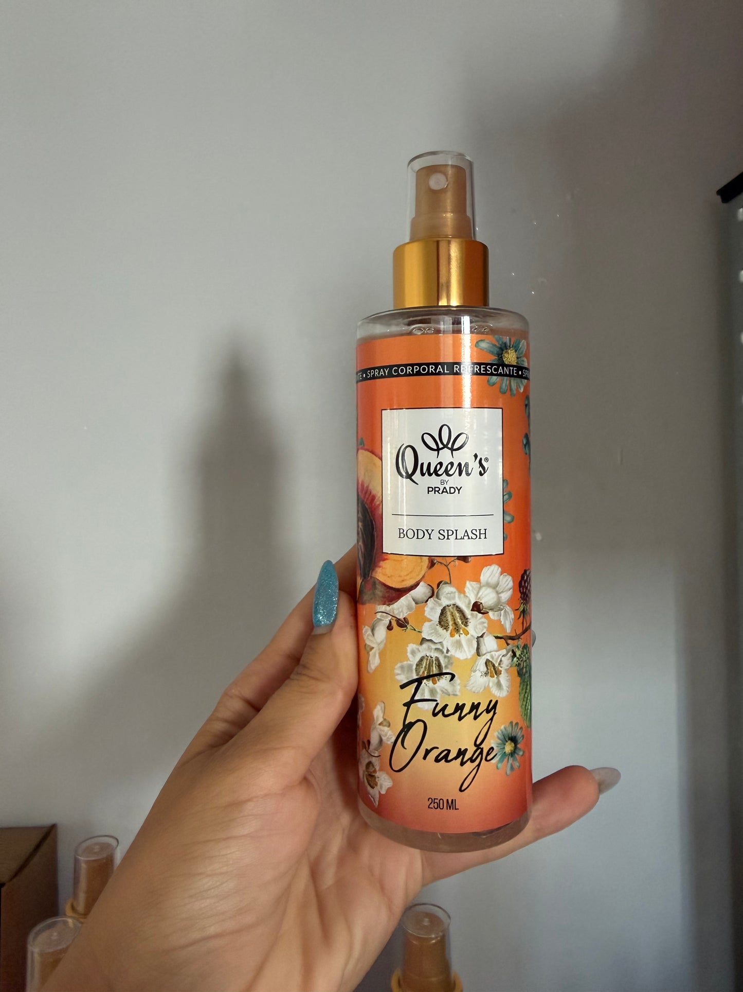 Queen’s Body Splash – Funny Orange