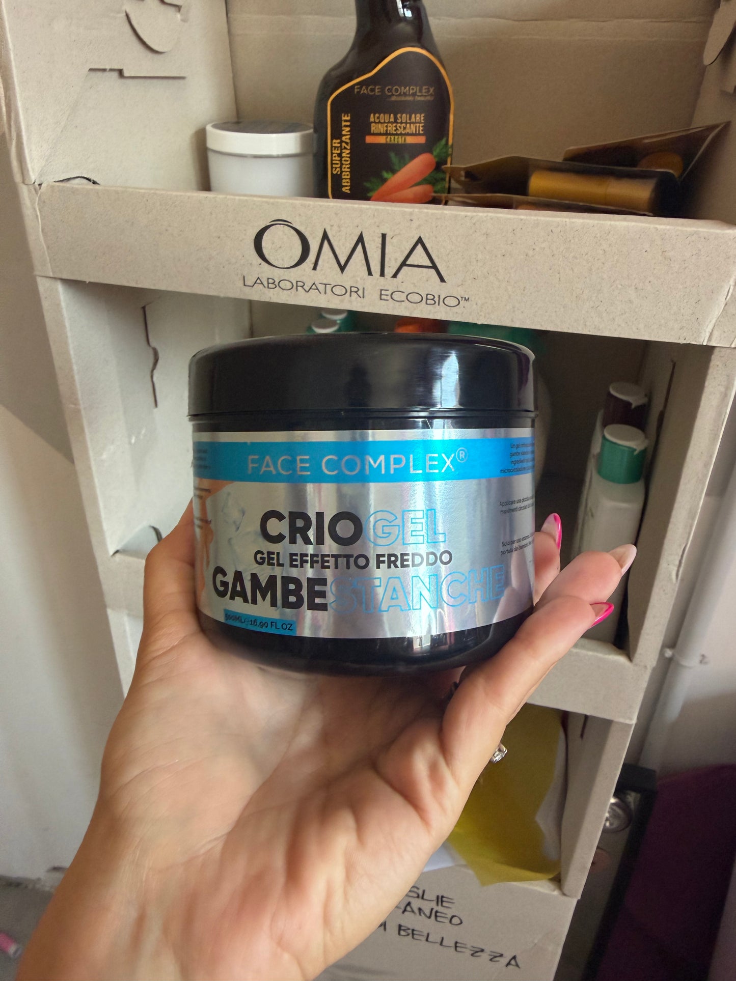 Cryo Gel Gambe Stanche Effetto Freddo – 500 ml