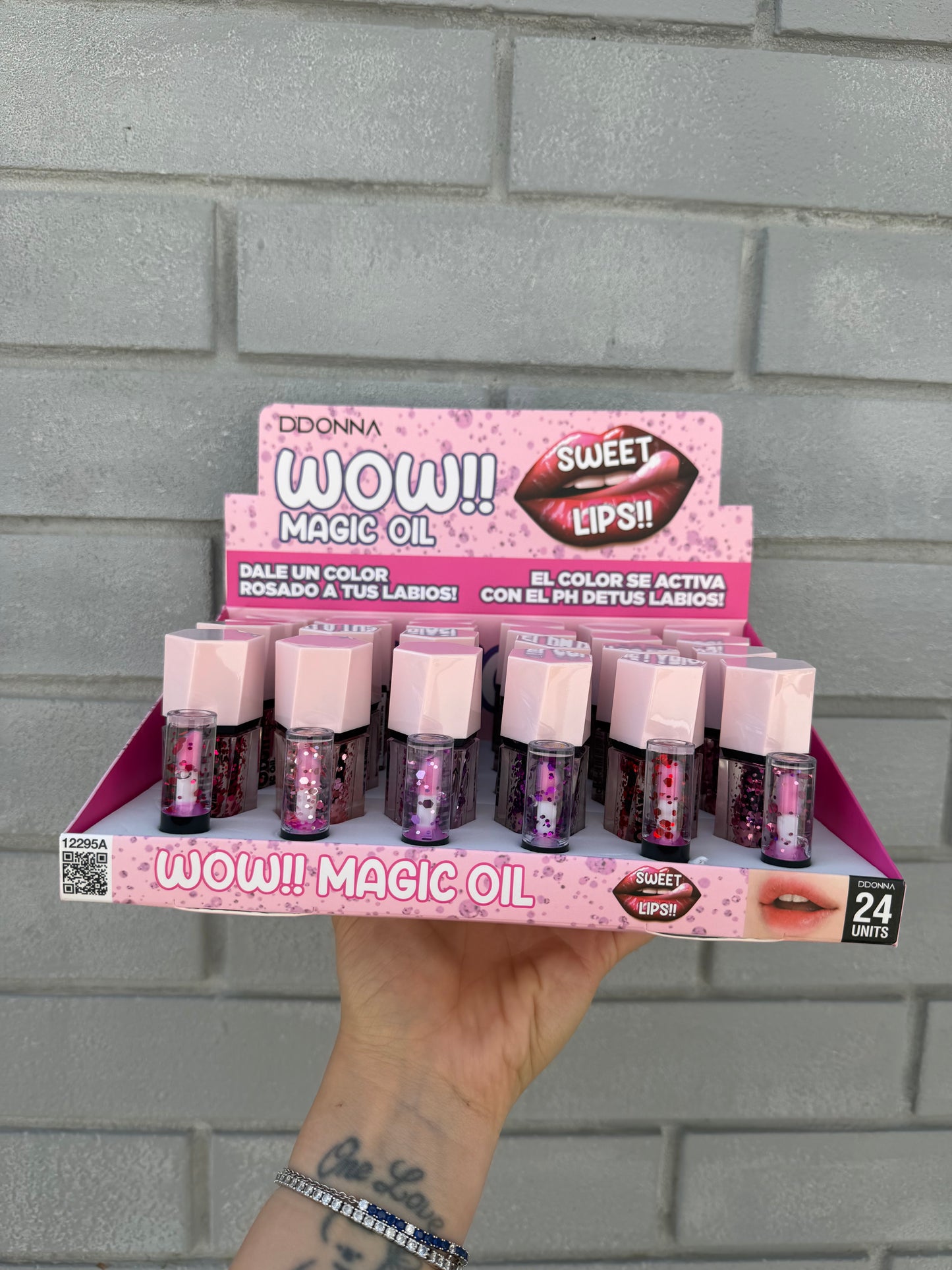 Wow Magic Oil Labbra – Lip Oil Effetto PH con Glitter ✨💋
