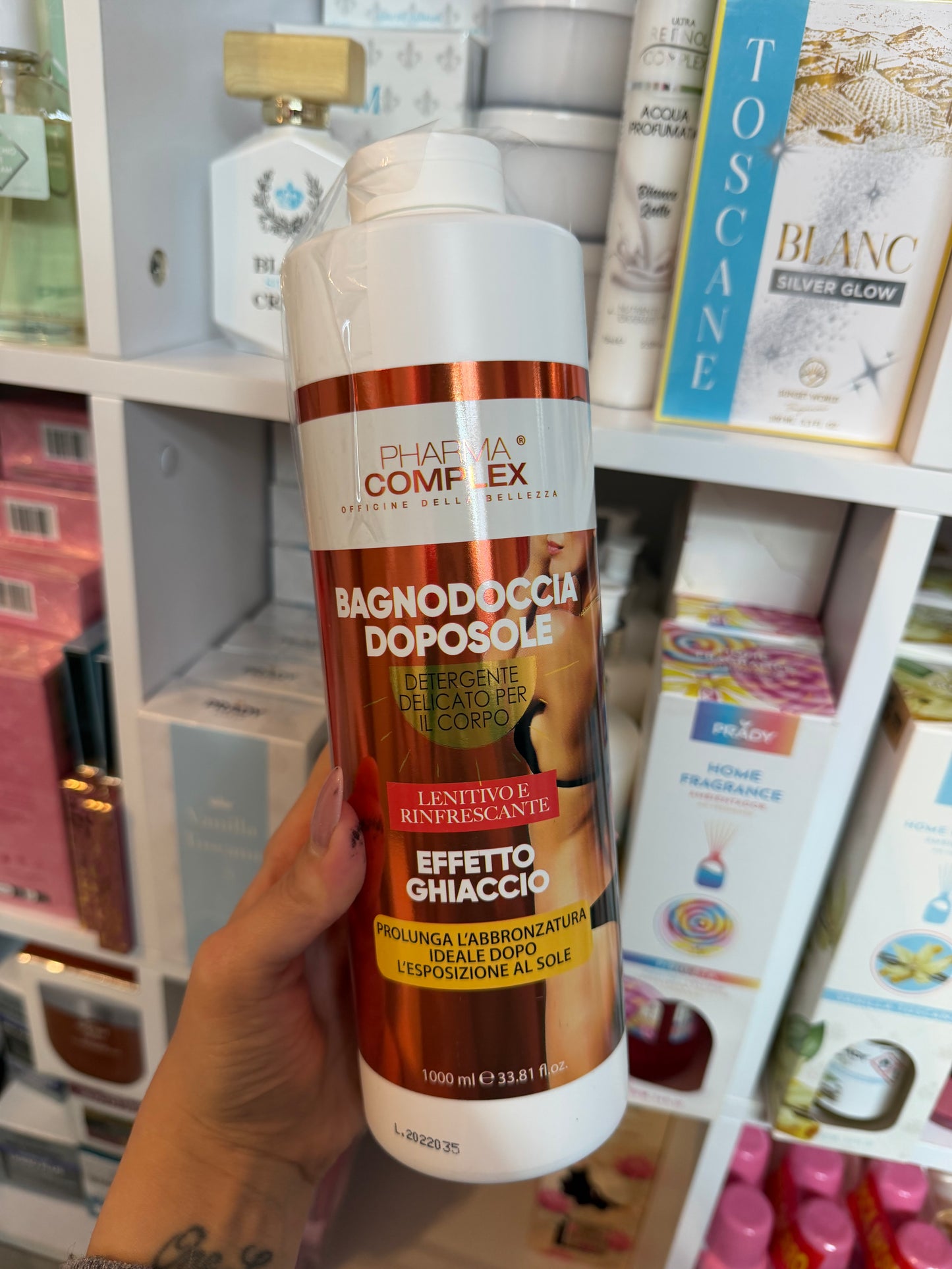 Bagnodoccia Doposole Effetto Ghiaccio – Lenitivo & Rinfrescante 1L