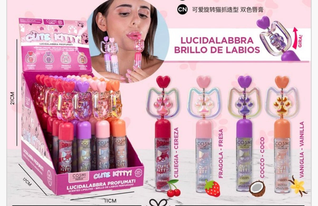 Cute Kitty Lip Gloss – Lucidalabbra Profumato Kawaii