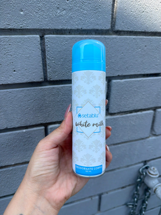 Deodorante corpo bianco latte