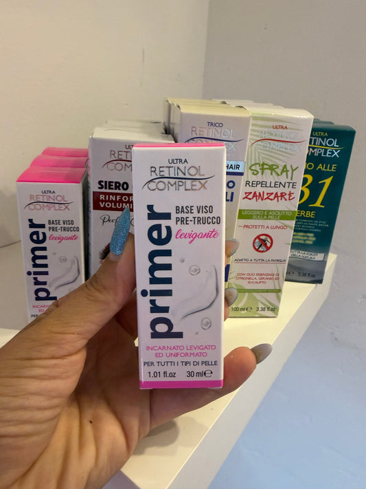 Primer Viso Levigante – Base Trucco Ultra Retinol Complex