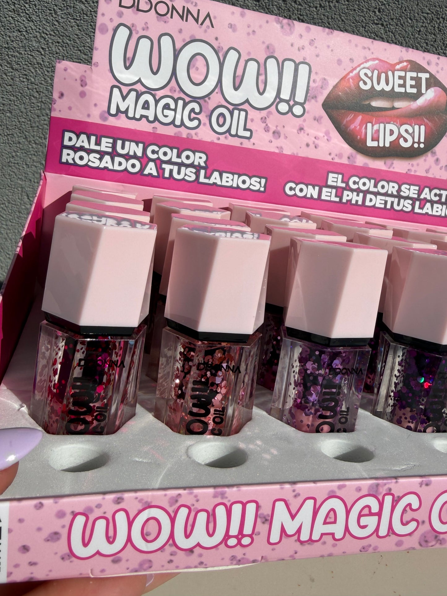 Wow Magic Oil Labbra – Lip Oil Effetto PH con Glitter ✨💋