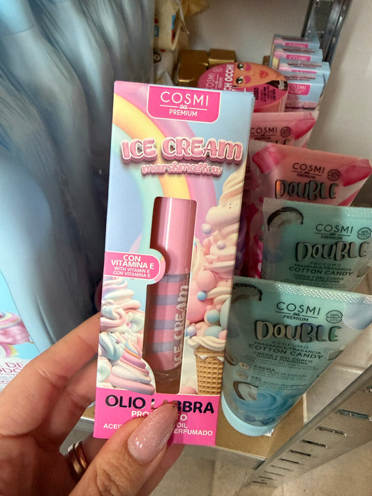 Lip Oil Ice Cream Marshmallow – Effetto Gloss Dolce & Nutriente
