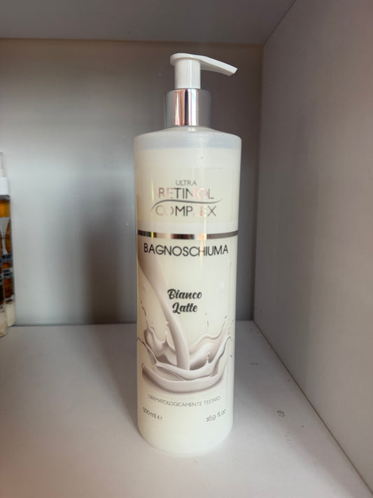 Bagnoschiuma Bianco Latte Ultra Retinol Complex – Idratante & Profumo Avvolgente 500ml