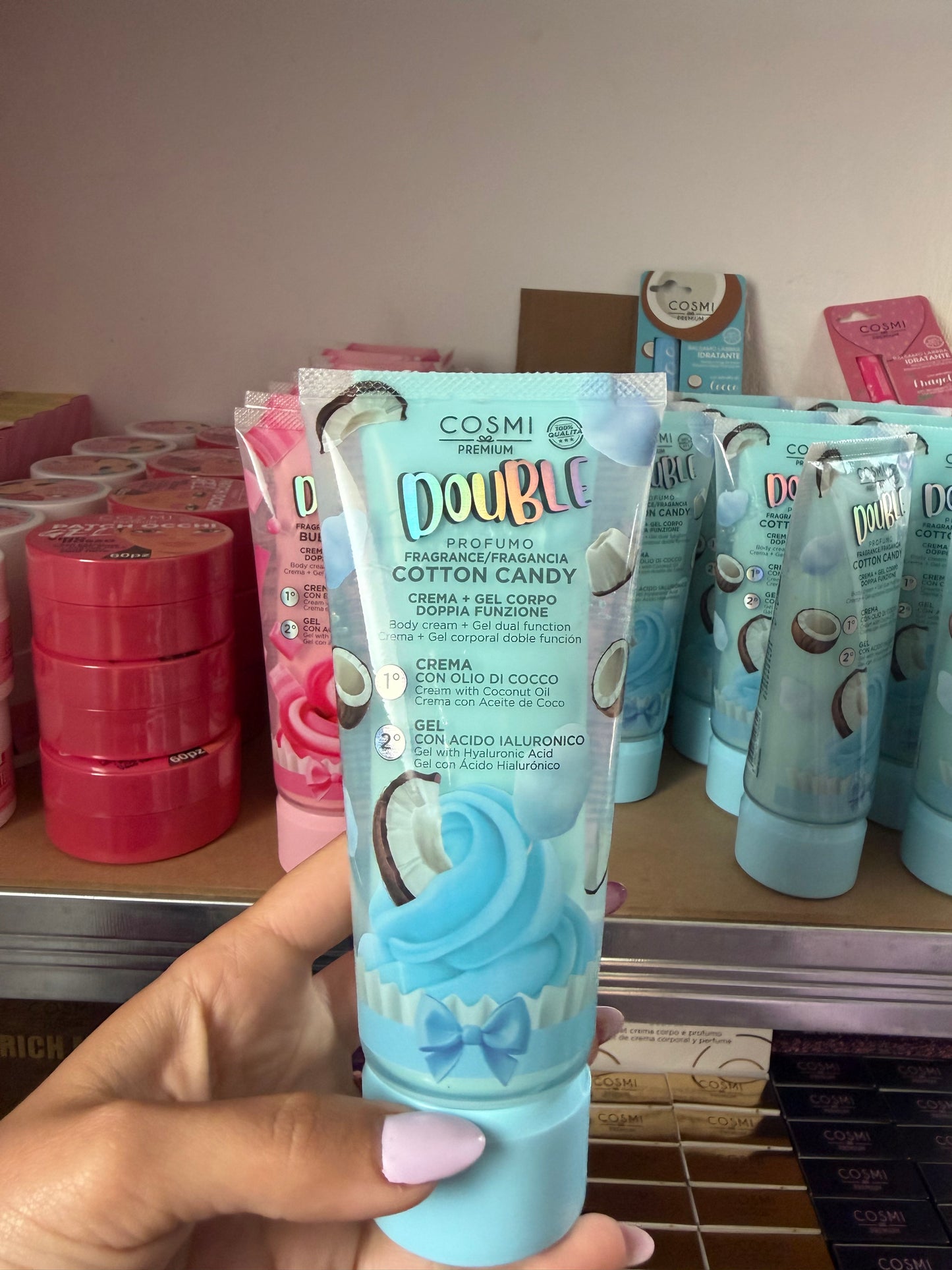 Double Cotton Candy – Crema + Gel Corpo 2 in 1