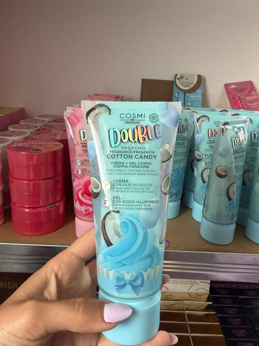 Double Cotton Candy – Crema + Gel Corpo 2 in 1