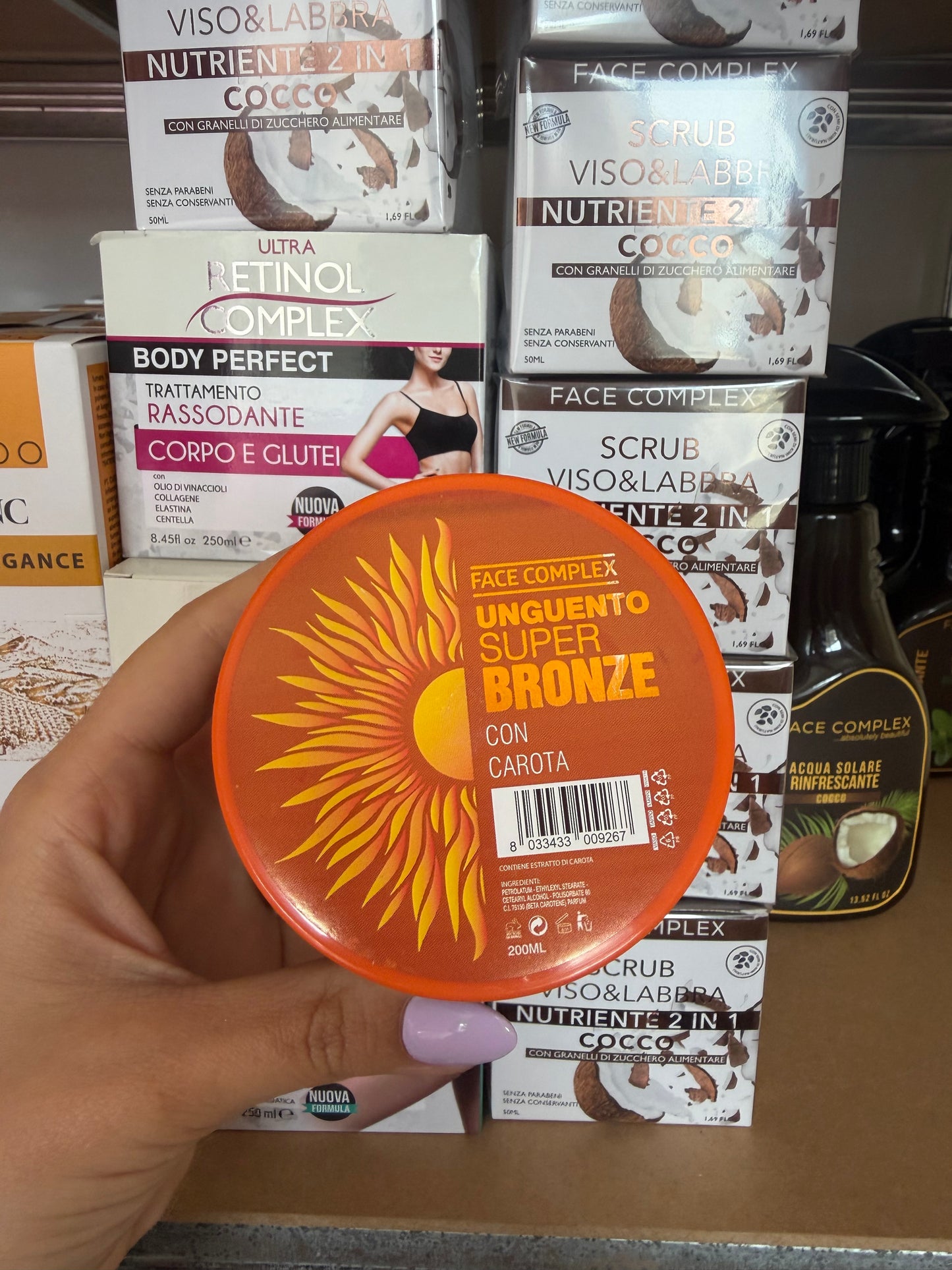 Unguento Super Bronze alla Carota – Effetto Abbronzatura Intensa 200 ml 🥕☀️