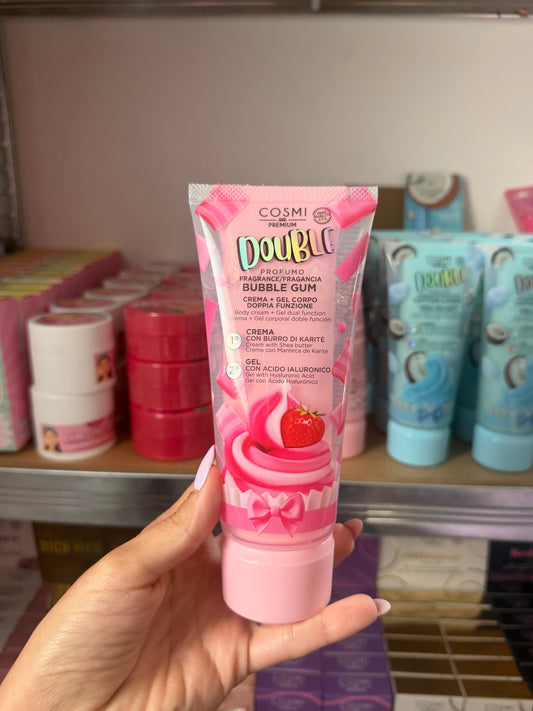 Double Bubble Gum – Crema + Gel Corpo 2 in 1