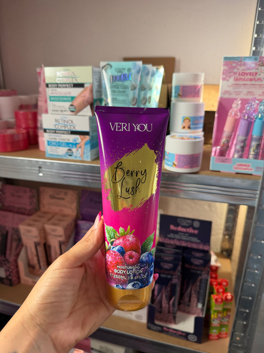 Berry Lush – Crema Corpo ai Frutti Rossi