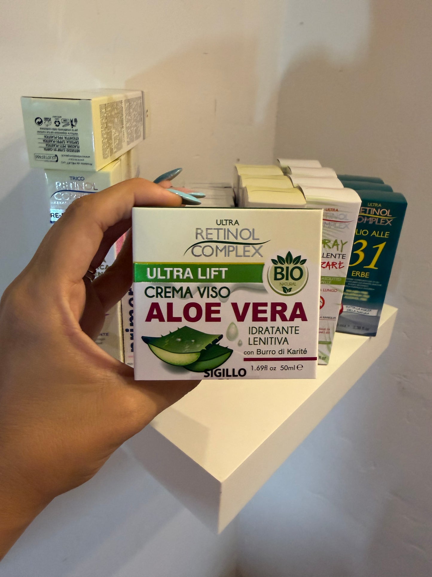 Crema Viso Aloe Vera Bio – Ultra Retinol Complex | 50 ml