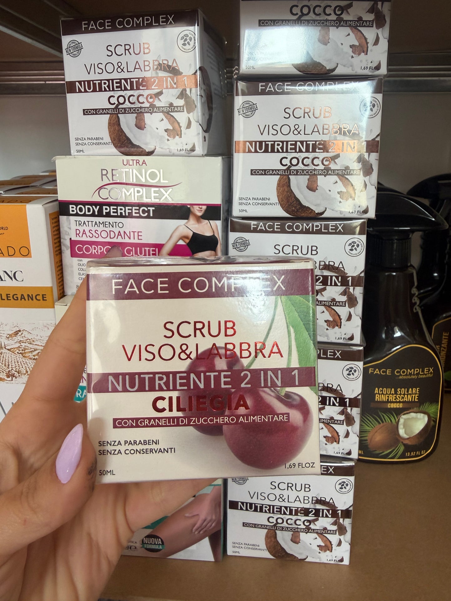 Scrub Viso & Labbra alla Ciliegia 2 in 1 – Nutriente & Illuminante 🍒✨