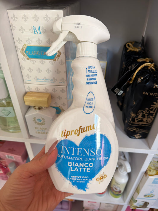 Profumatore biancheria - bianco latte spray