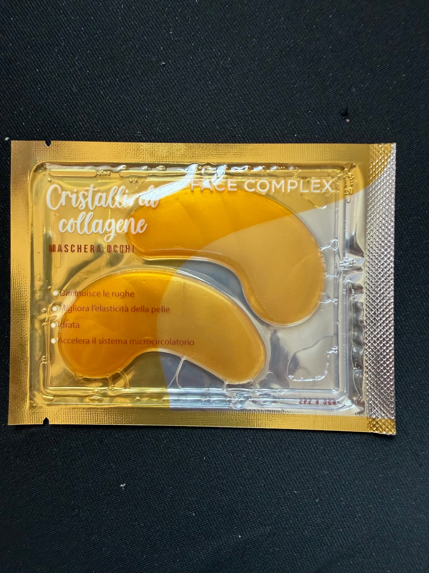 Patch Occhi al Collagene – Effetto Lifting & Anti-Rughe ✨💛