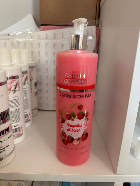 Bagnoschiuma Fragoline di Bosco – Ultra Retinol Complex 500ml
