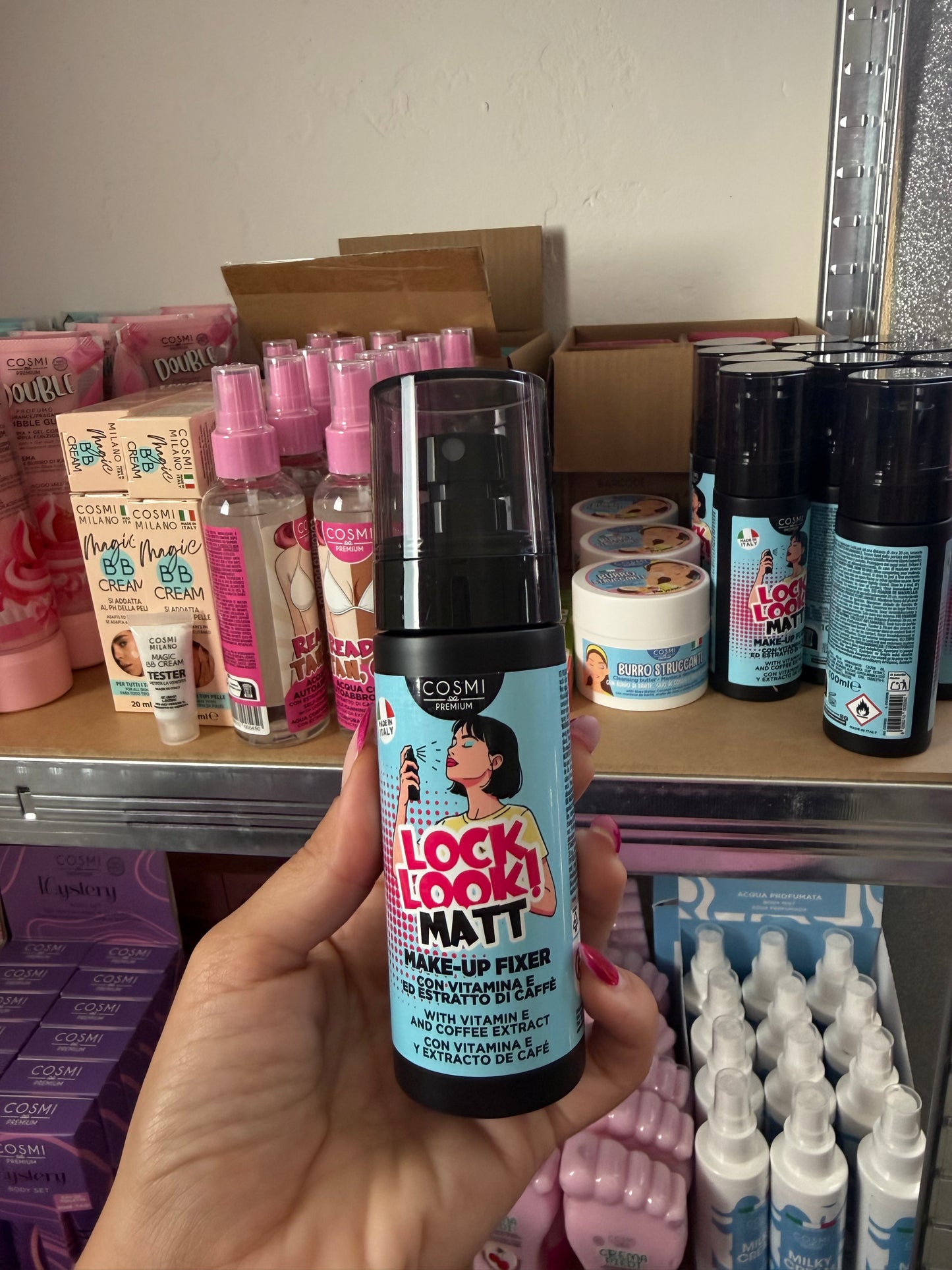 Spray Fissante Trucco Effetto Opaco 100 ml