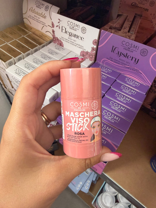Maschera Viso Stick Rosa – Effetto Idratante e Illuminante