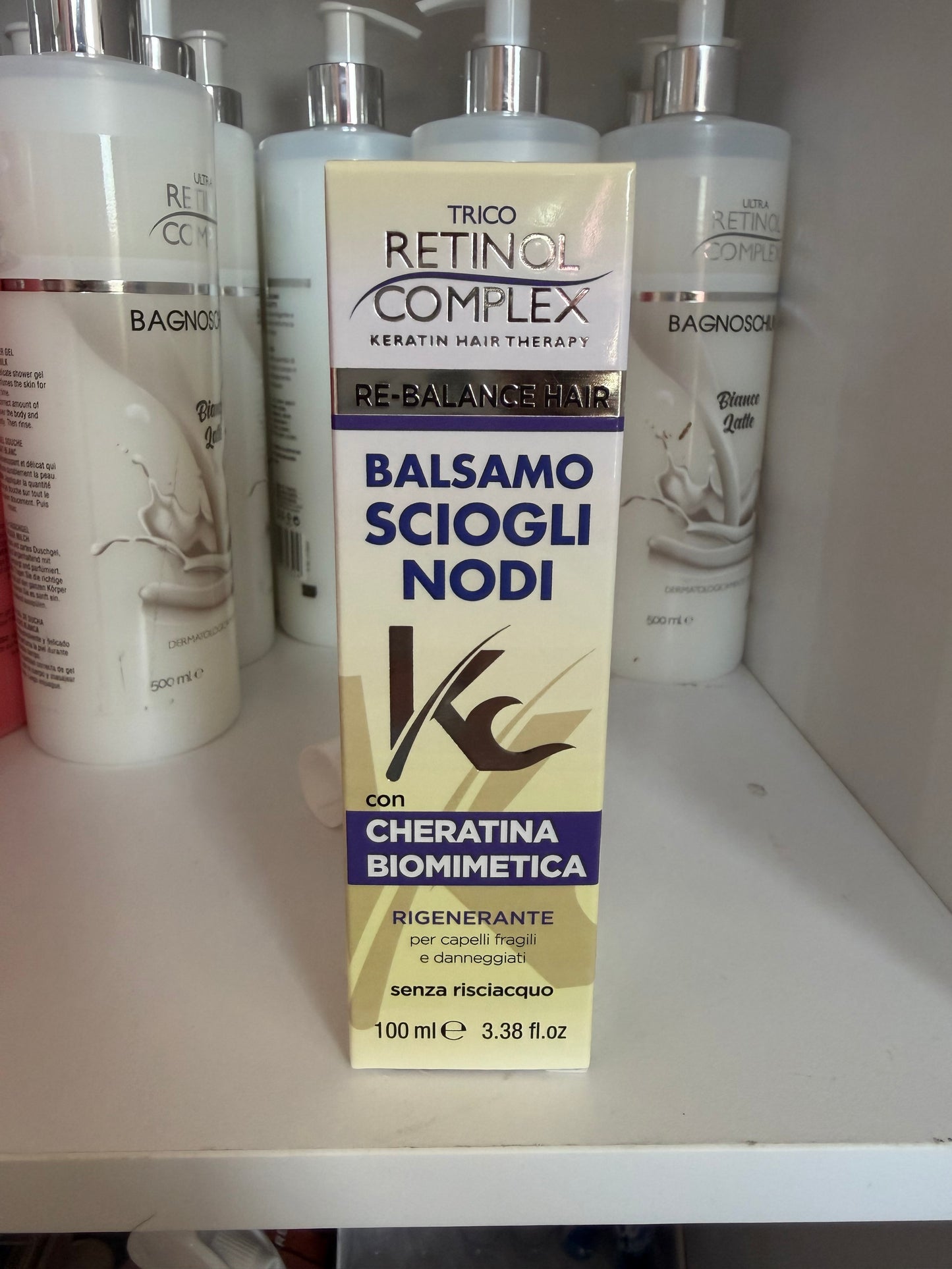 Balsamo Sciogli Nodi con Cheratina – Retinol Complex