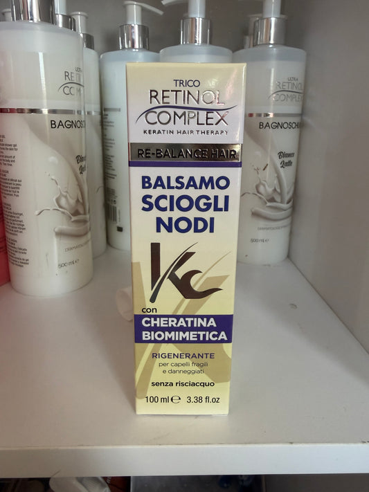 Balsamo Sciogli Nodi con Cheratina – Retinol Complex