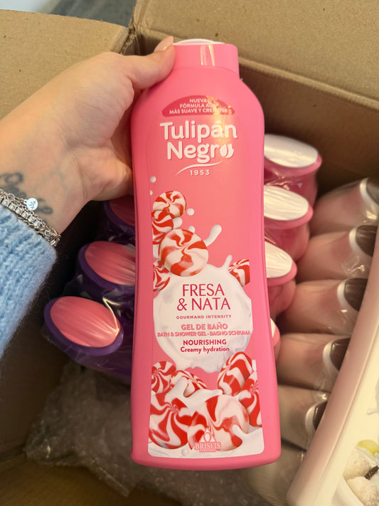 Bagnoschiuma fragola e panna 650 ml