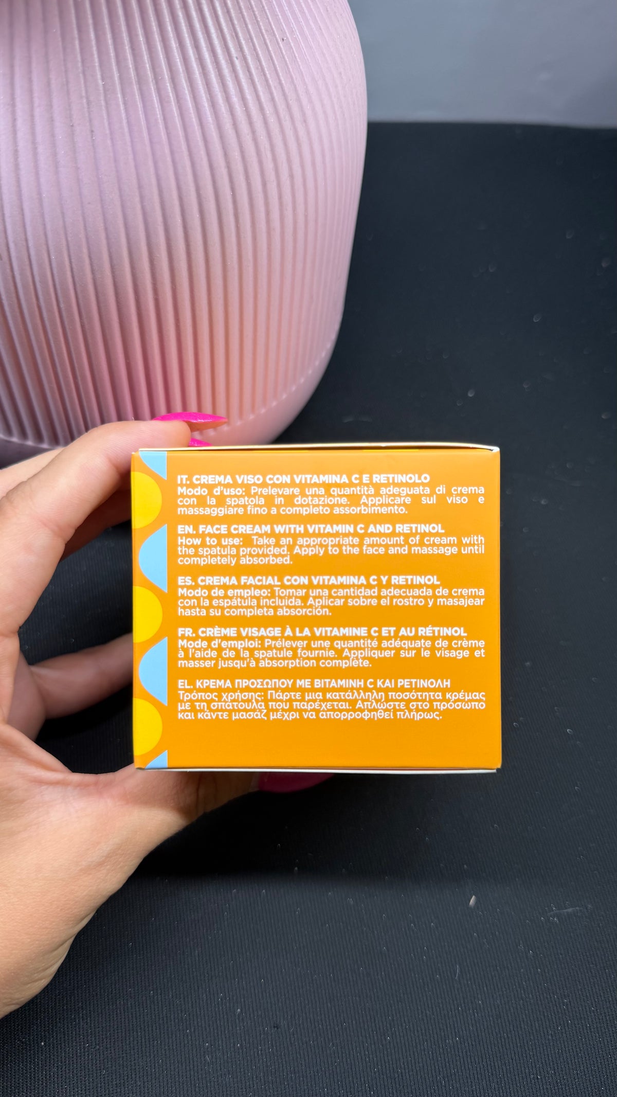 Crema Viso Skincare in Capsules – Vitamina C & Retinolo