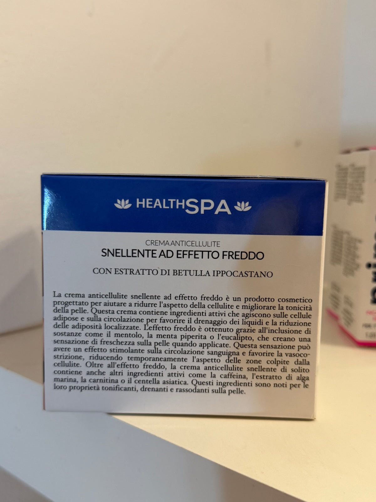 Body Perfect – Crema Anticellulite Snellente Effetto Freddo