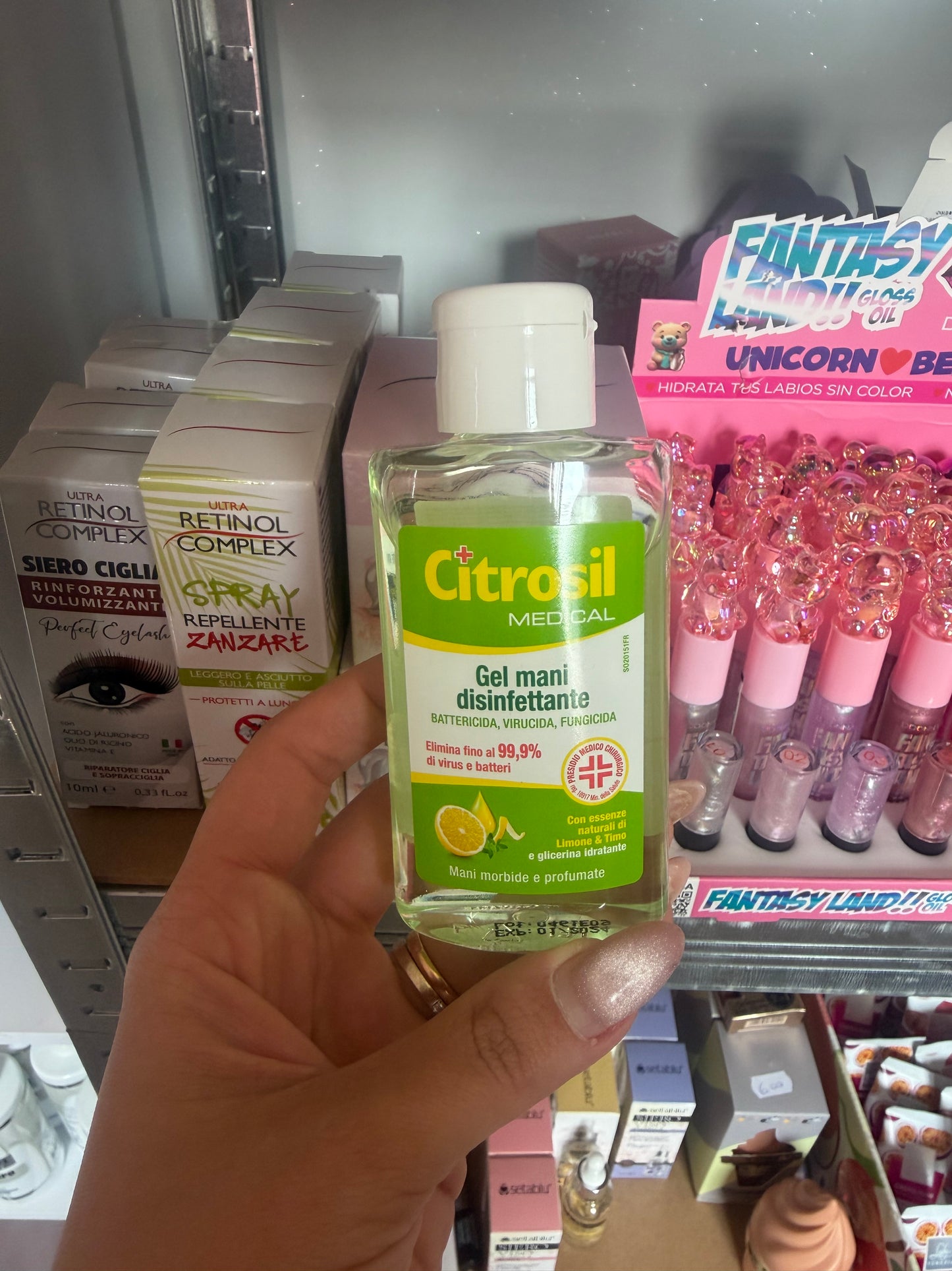 Gel Mani Disinfettante Citrosil – Igienizzante al Limone 🍋