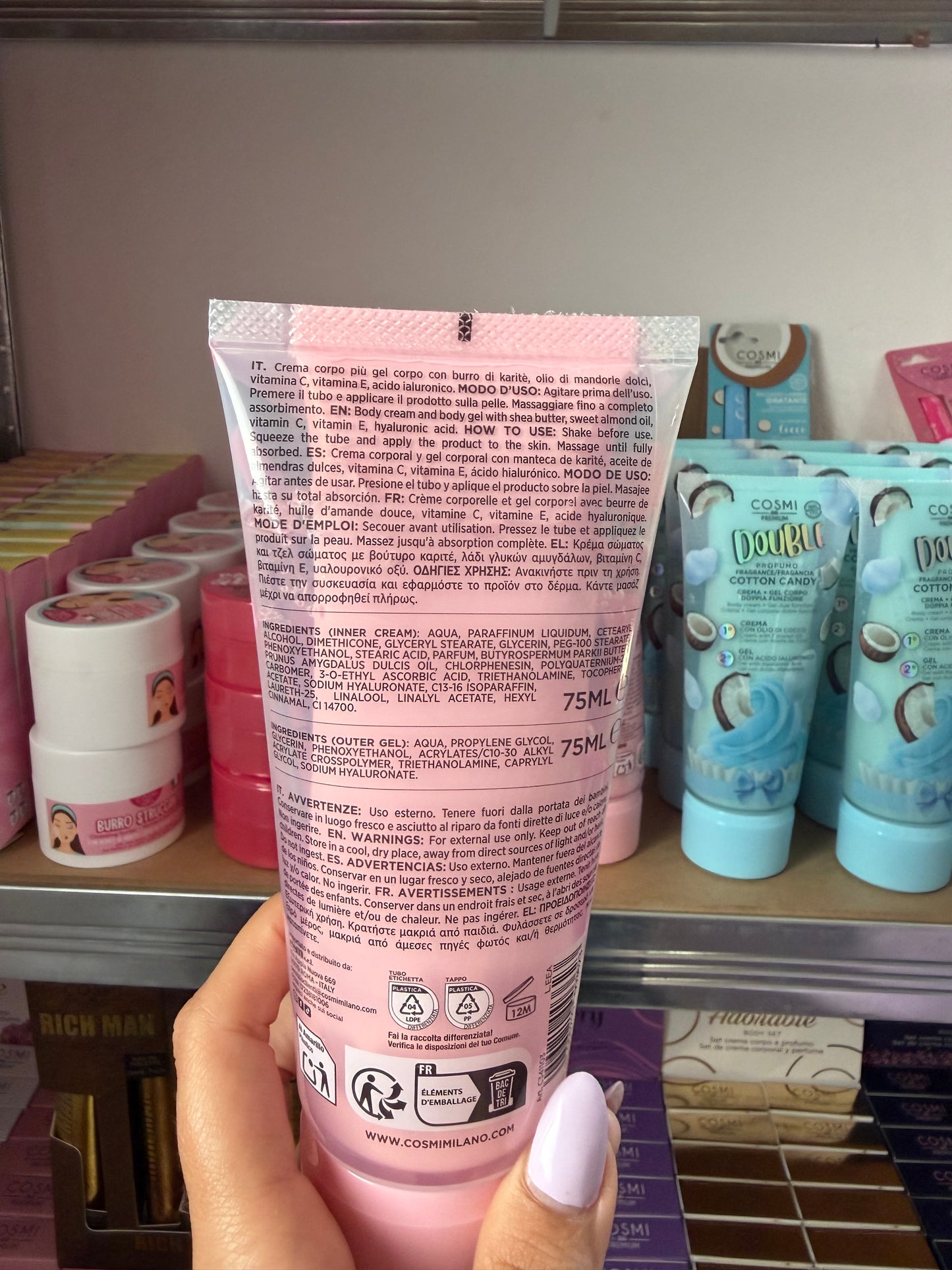Double Bubble Gum – Crema + Gel Corpo 2 in 1