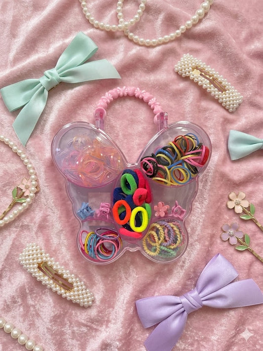 Set Elastici & Accessori Capelli Bambina – Butterfly Collection