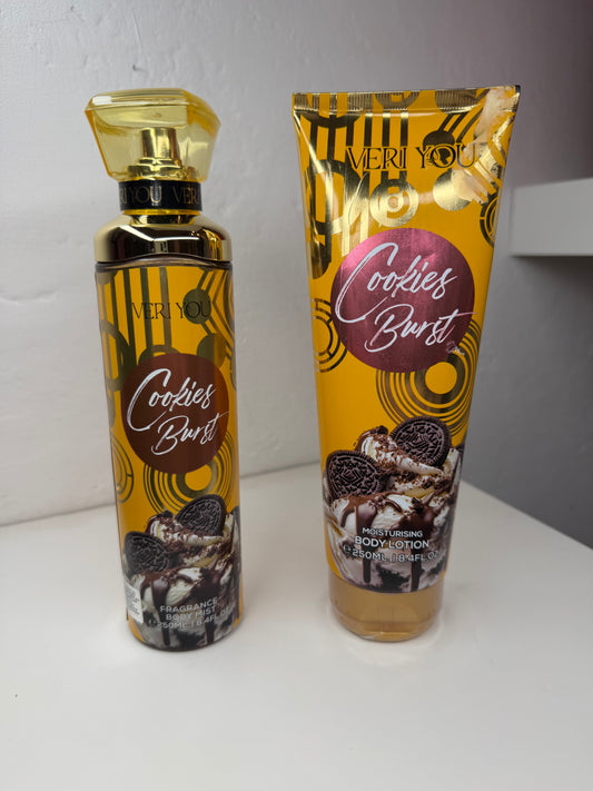 Cookies Burst Set – Body Mist + Crema Corpo 250 ml 🍪✨