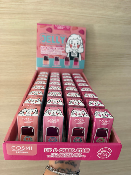 Jelly Lip & Cheek Stain – Tinta Labbra e Guance Effetto Naturale