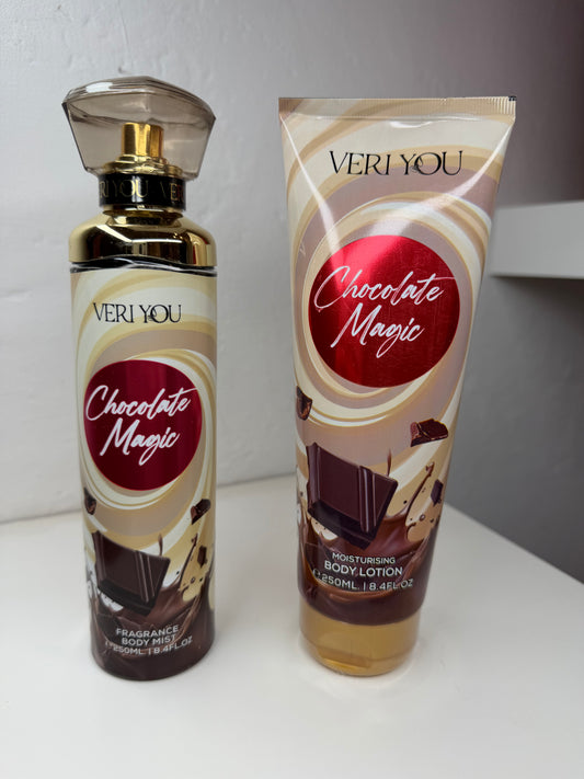 Chocolate Magic Set – Body Mist + Crema Corpo 250 ml 🍫✨