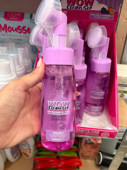 Wow Cleanser – Detergente Viso con Spazzola Esfoliante