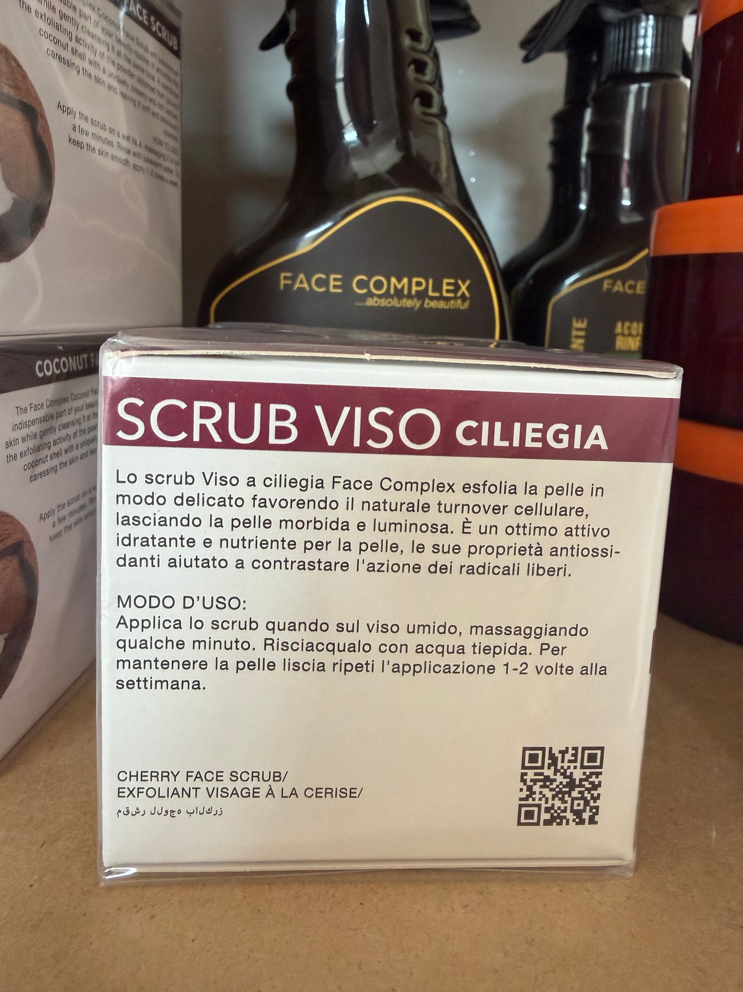 Scrub Viso & Labbra alla Ciliegia 2 in 1 – Nutriente & Illuminante 🍒✨