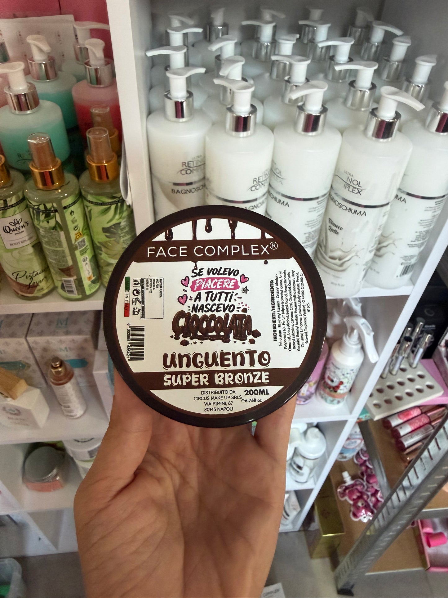 Unguento Super Bronze al Cioccolato – Acceleratore di Abbronzatura 200 ml
