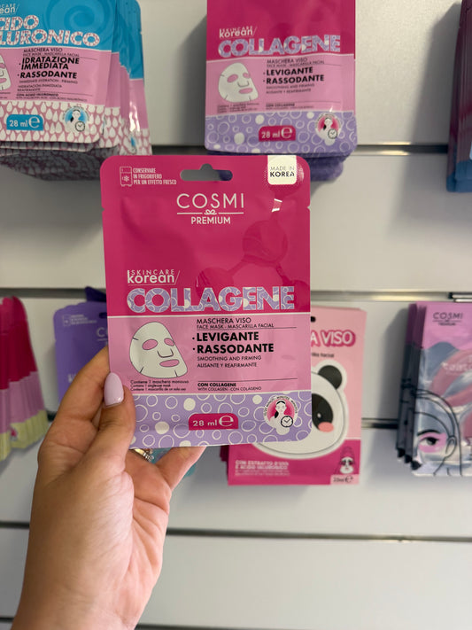 Maschera Viso al Collagene – Levigante & Rassodante