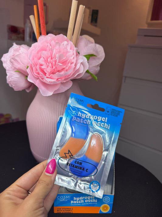 Patch Occhi Hydrogel alla Vitamina C – Effetto Luminosità