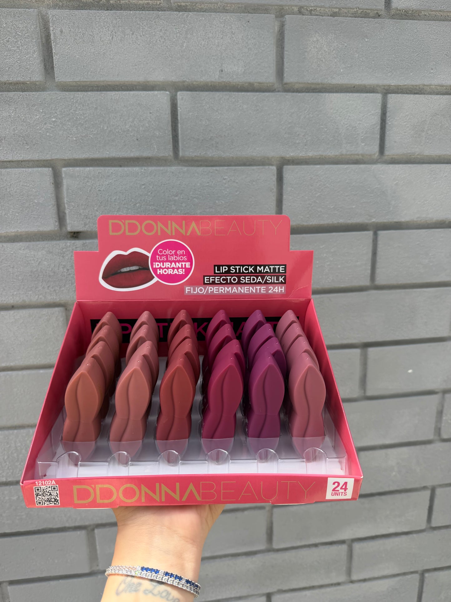 DDonna Beauty Lipstick Matte Effetto Seta 24H