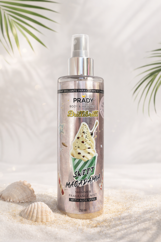 Acqua profumata glitter macadamia - 250 ml
