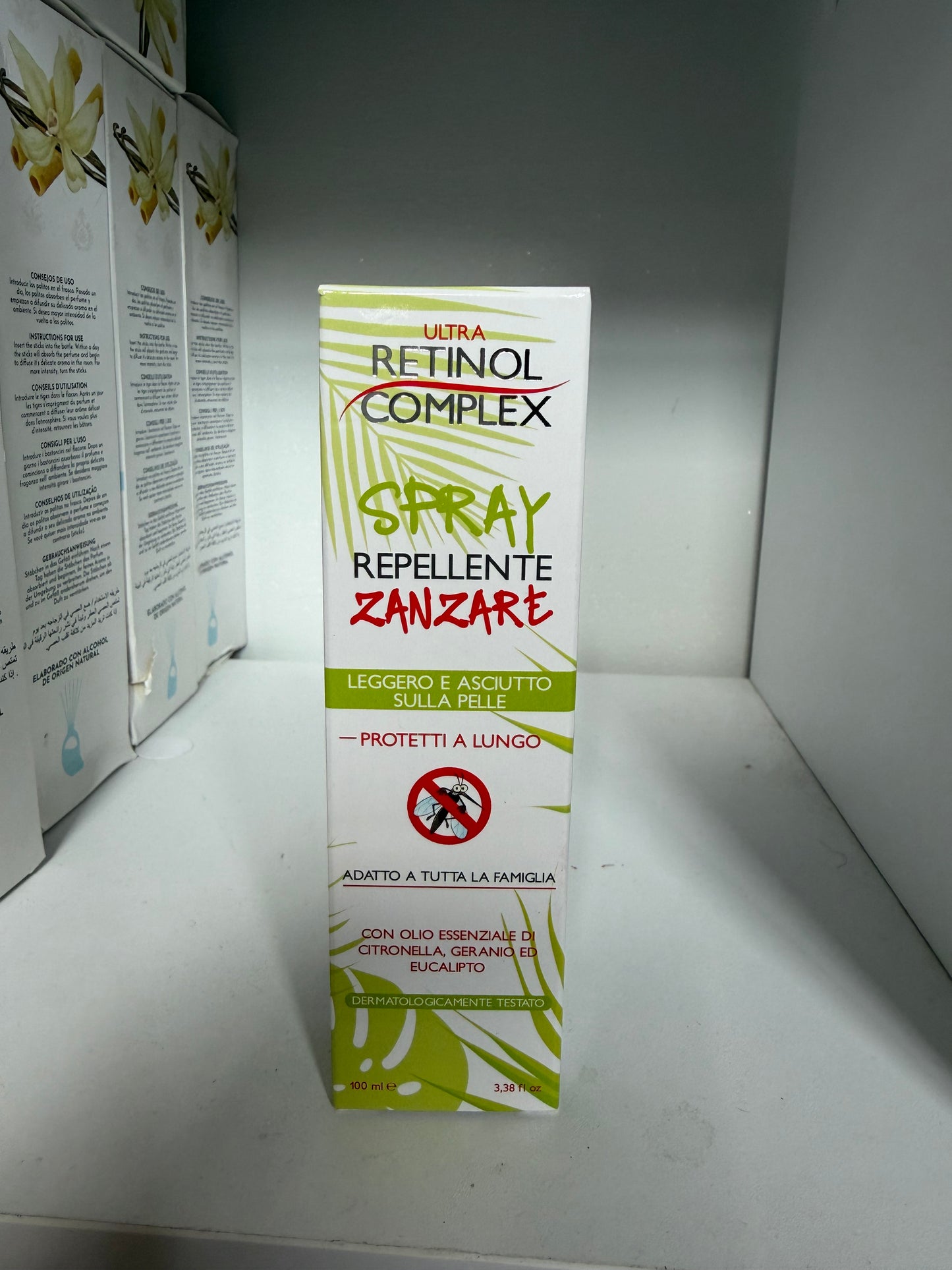 Spray repellente zanzare – naturale con citronella 100ml